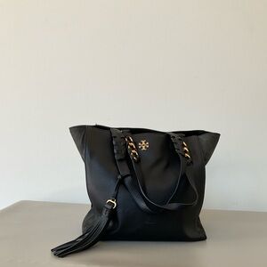 Tory Burch Black and Gold Purse